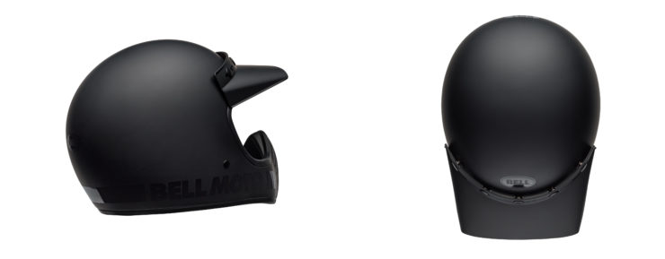 Bell Moto-3 Blackout Helmet Collage