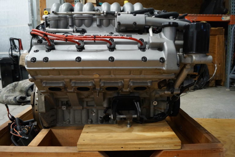 For Sale: The First Production Chevrolet Corvette ZR-1 LT5 V8 Engine