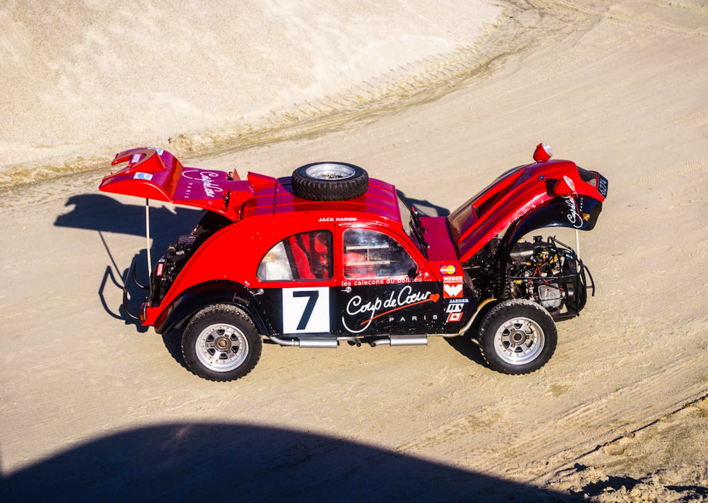 A One-Off Citroën 2CV Twin-Engined 4x4 Desert Racer From The 1980s