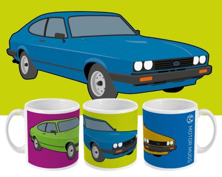 Ford Capri Motor Mugs