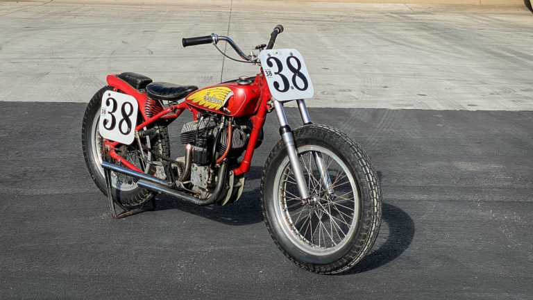 1942 Indian Big Base Scout Racer – Painted By Von Dutch + Raced By Ed ...