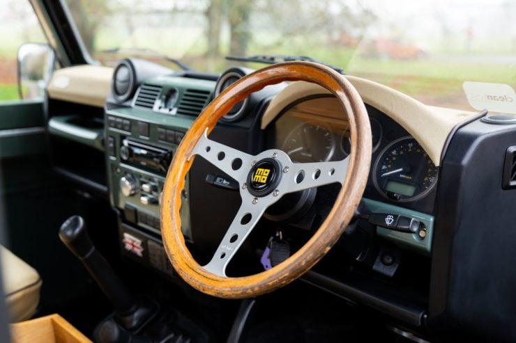 Land Rover Defender Custom MOMO Steering Wheel
