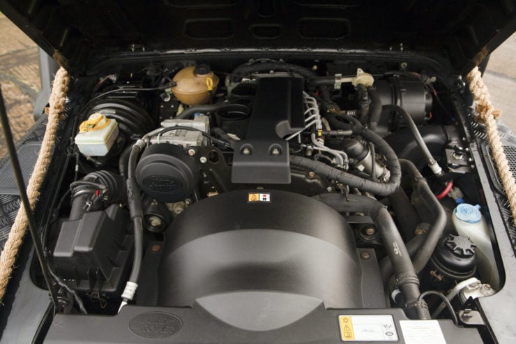 Land Rover Defender SVX Spectre Engine