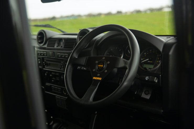 Land Rover Defender SVX Spectre Steering Wheel