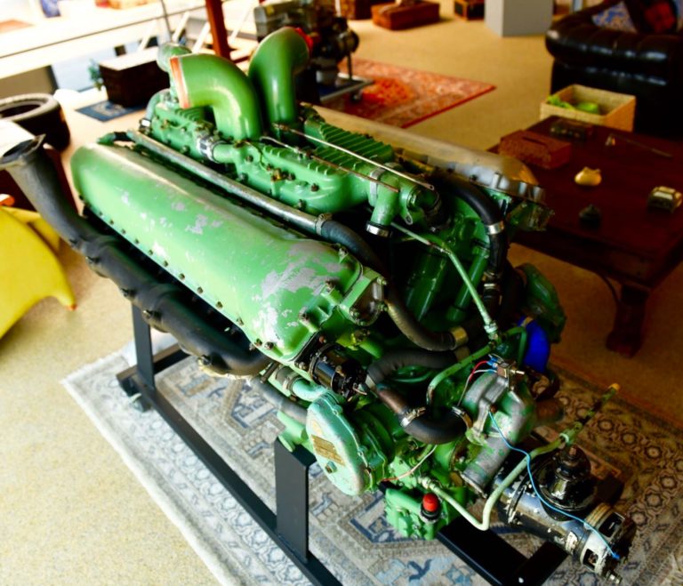 For Sale A RollsRoyce Merlin Meteor V12 Tank Engine 27 Litres + 650 bhp