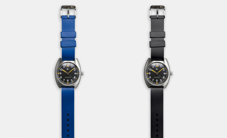 Rotate North Altitude Pilot's Watch Blue and Black