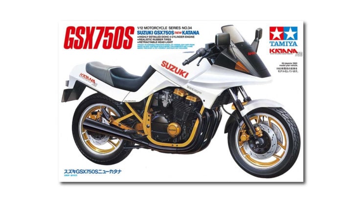 Suzuki GSX750S Katana Model In Box