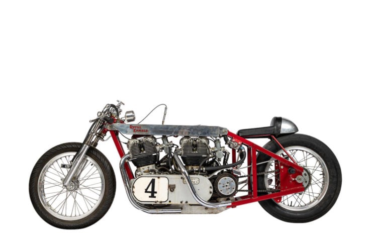 Twin-Engined Royal Enfield Land Speed Racer 1