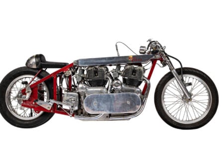 Twin-Engined Royal Enfield Land Speed Racer