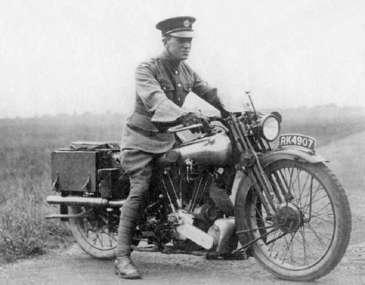 TE Lawrence of Arabia Brough Superior motorcycle