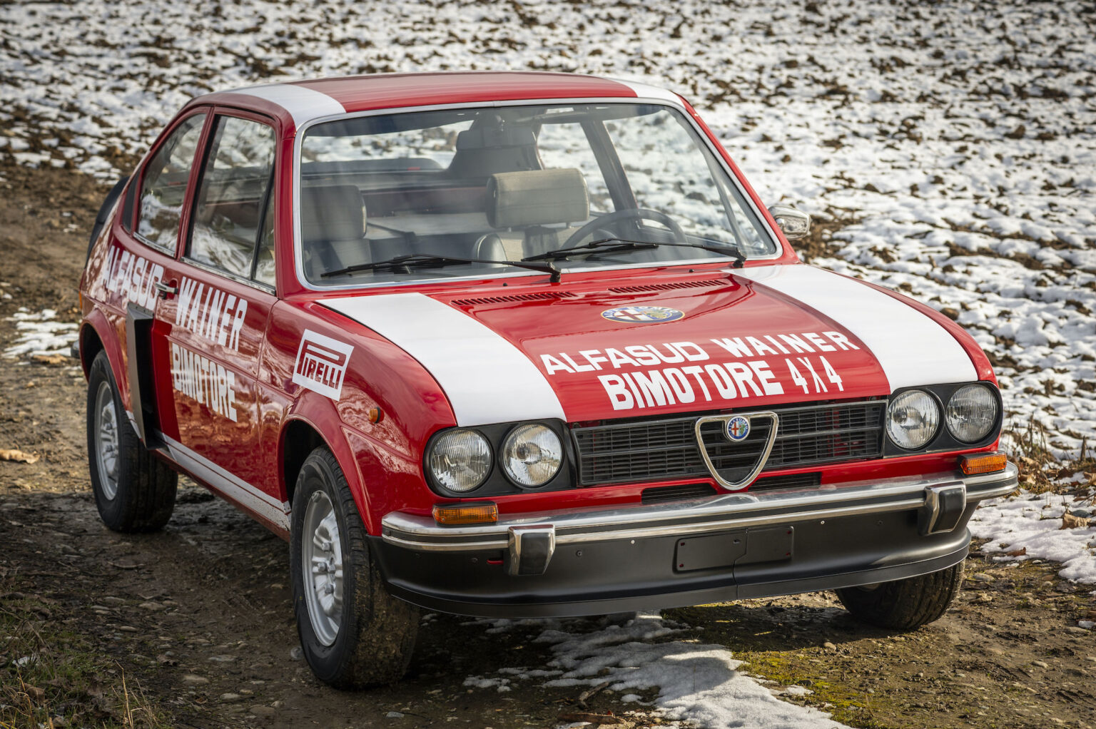 Twin-Engined 4x4 Desert Racing Prototype: Alfa Romeo Alfasud Ti ...