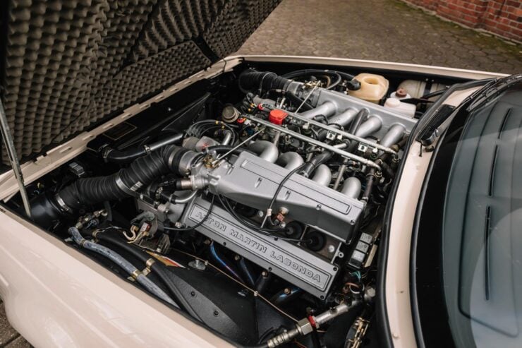 Aston Martin V8 Volante Zagato Engine