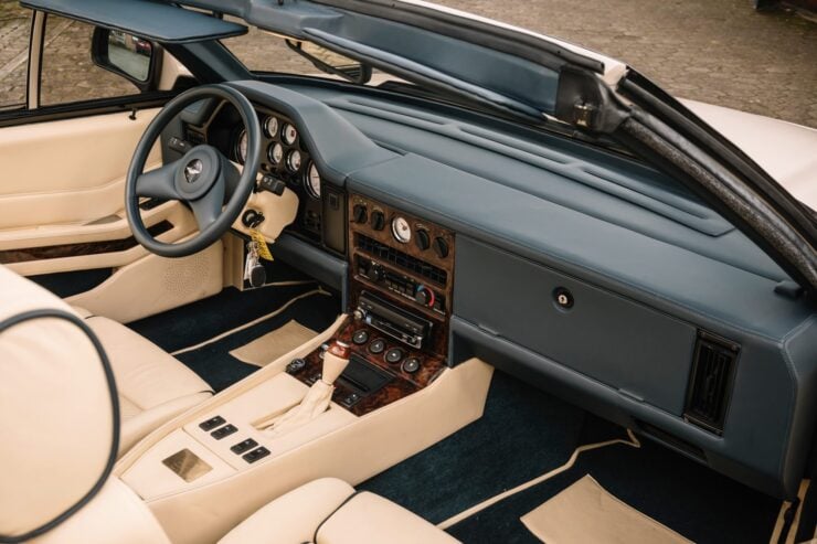 Aston Martin V8 Volante Zagato Interior 2