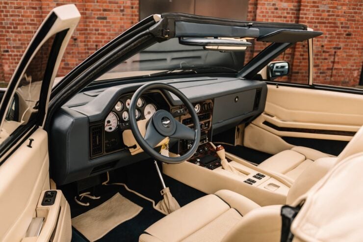 Aston Martin V8 Volante Zagato Interior