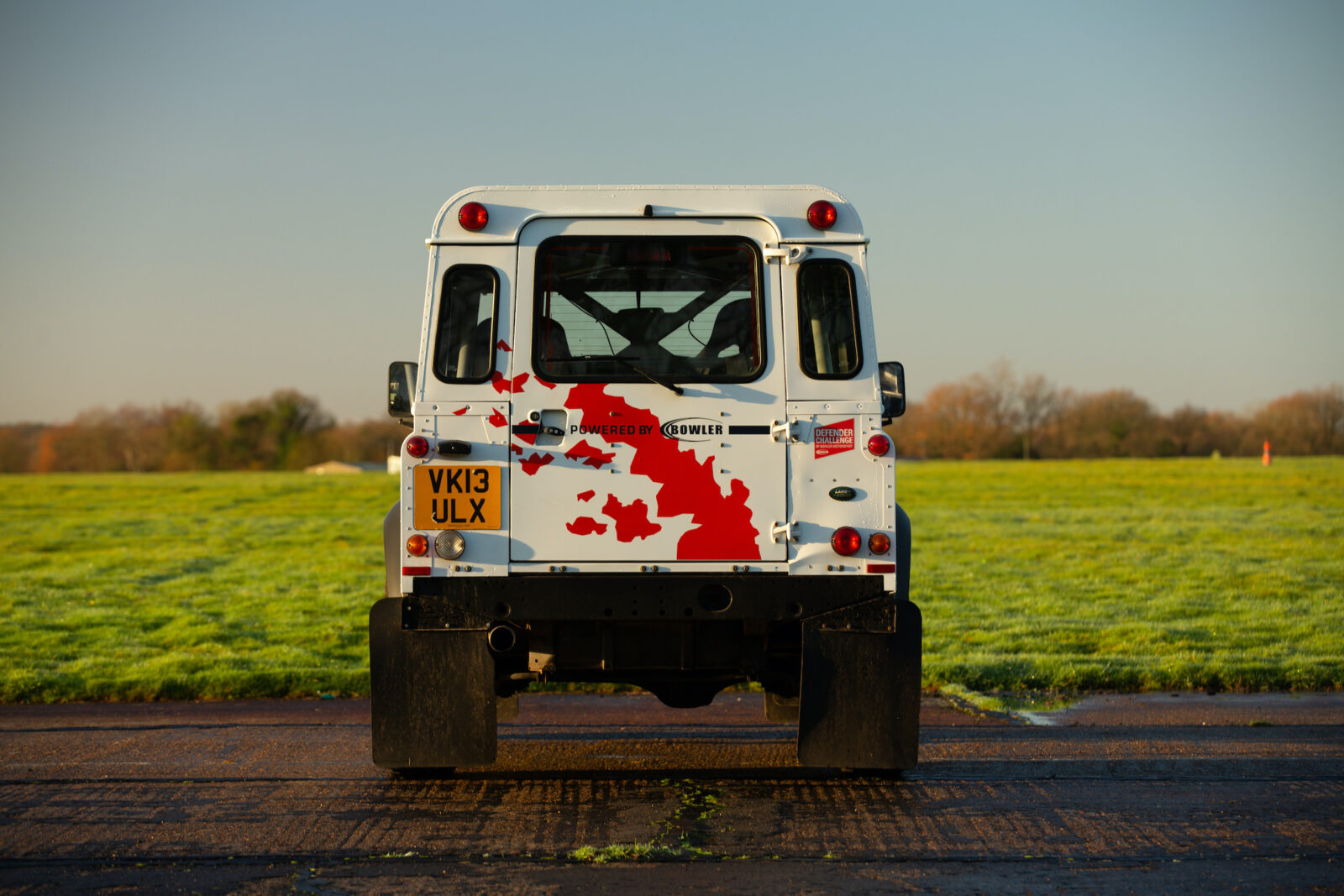 An Unusual Rally Racer: Land Rover Defender 90 Challenge Built By Bowler