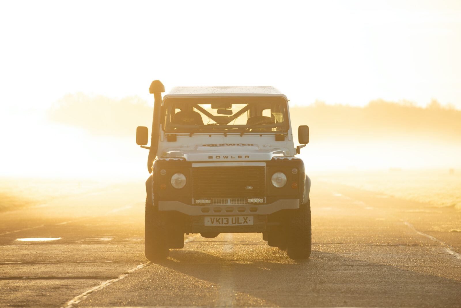 An Unusual Rally Racer: Land Rover Defender 90 Challenge Built By Bowler