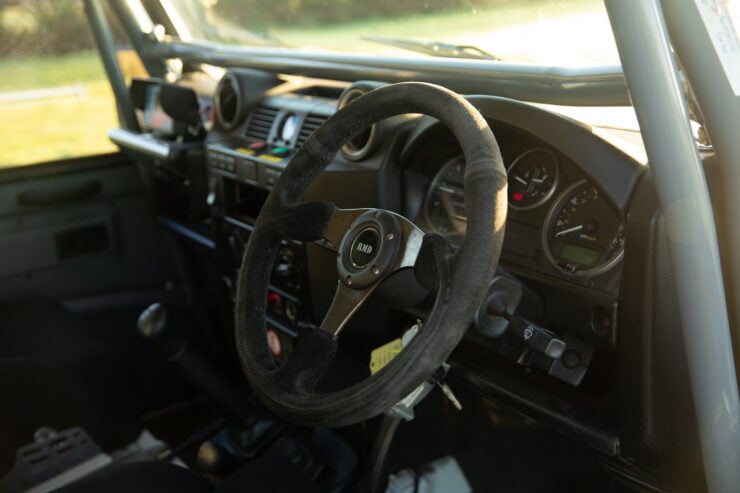 Bowler Land Rover Defender 90 Challenge Steering Wheel