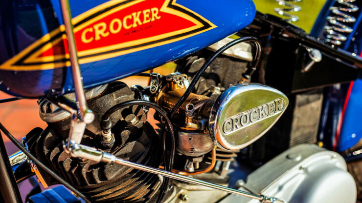 Crocker V-twin Motorcycle Engine 1