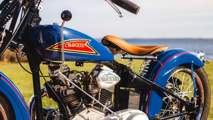 Crocker V-twin Motorcycle Engine 5