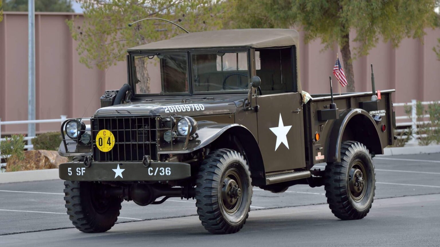 For Sale: A Restored Dodge M37 – A Tough Ex-Military 4x4 Pickup Truck