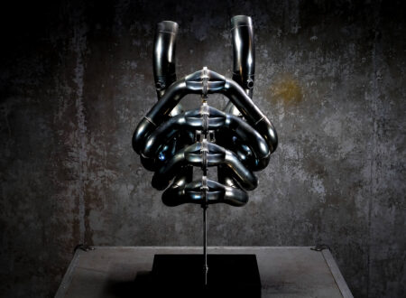 F1 Exhaust Sculpture