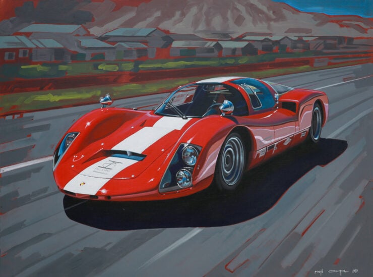 Manu Campa Classic Car Art 10