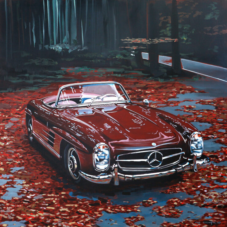 Manu Campa Classic Car Art 12