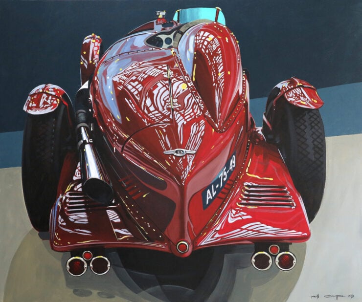 Manu Campa Classic Car Art 3