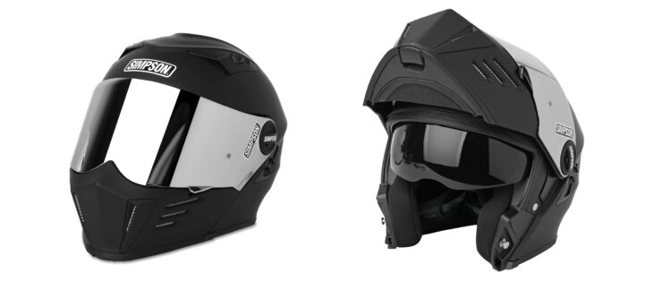 Simpson Mod Bandit Helmet Modular Open