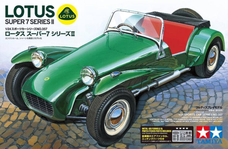Tamiya Lotus Super 7 Series II Box