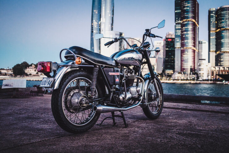 Triumph 750cc Bonneville 8