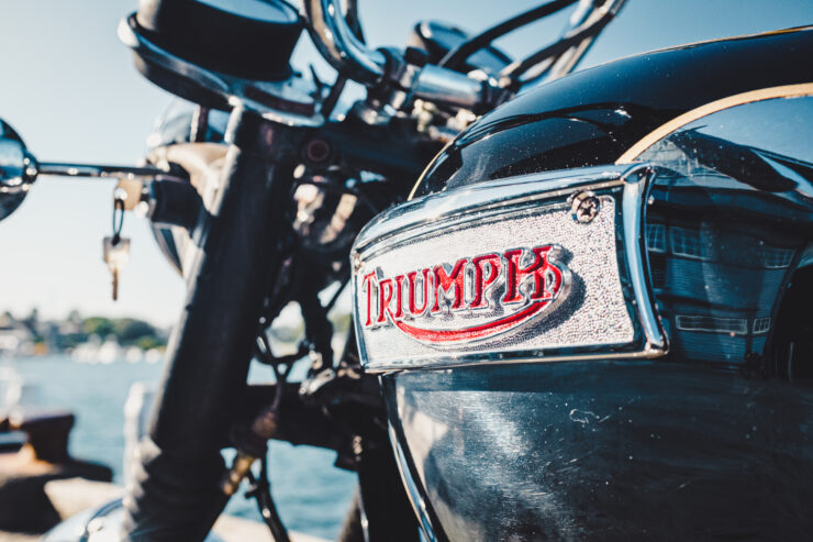 Triumph 750cc Bonneville Badge