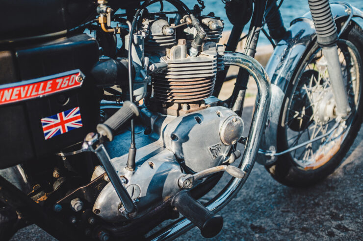 Triumph 750cc Bonneville Engine