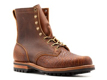 Bison Leather Boots