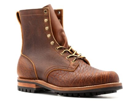 Bison Leather Boots