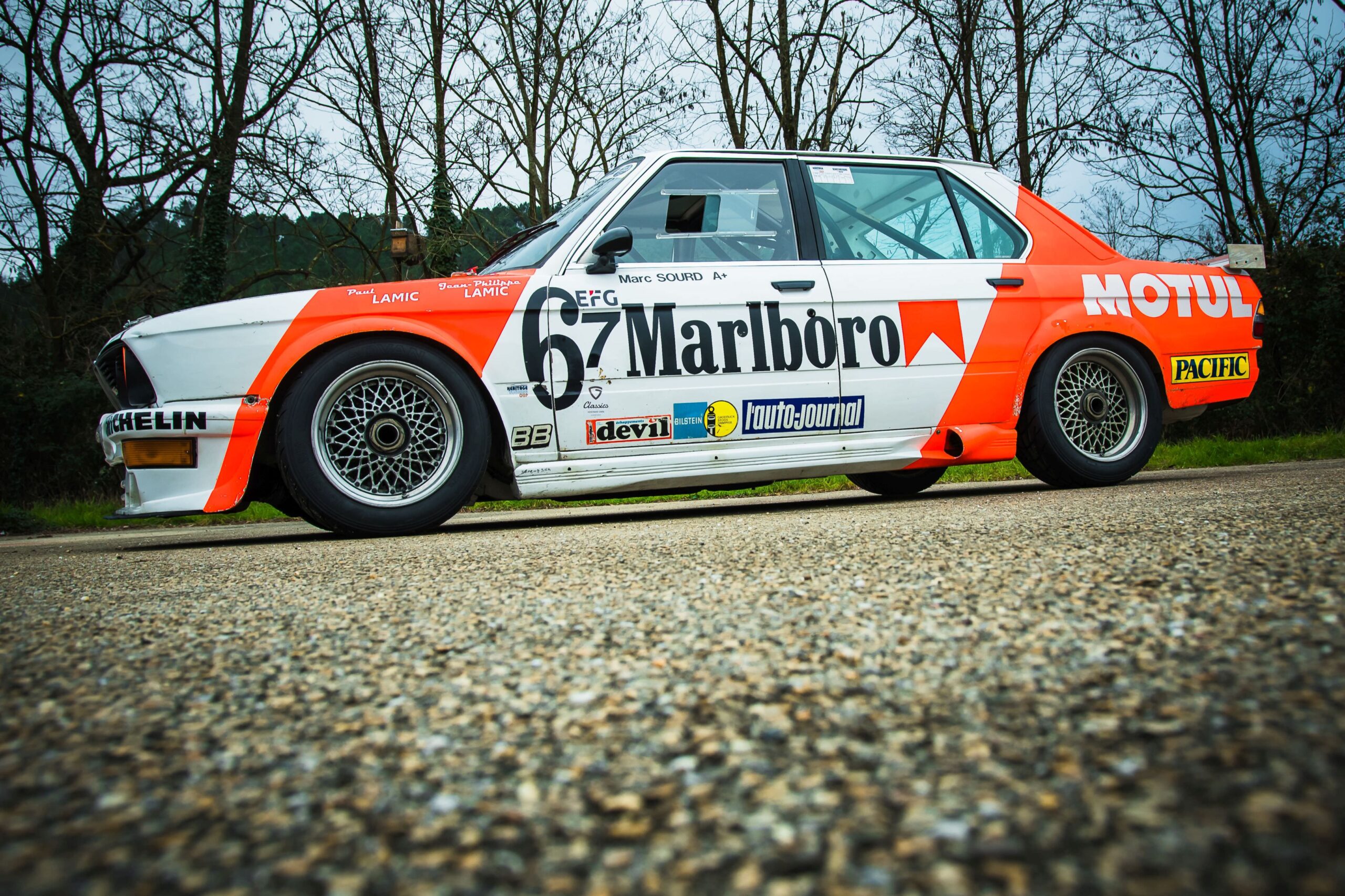 The BMW M5 E28 from 1985