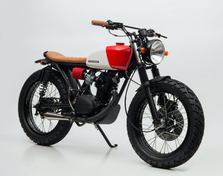 A Custom Honda CB125 By Slipstream Creations