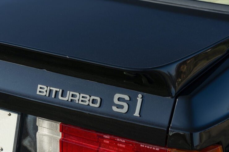 Maserati Biturbo Si Badge