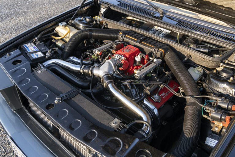 Maserati Biturbo Si Black – The World's First Twin-Turbo Production Car