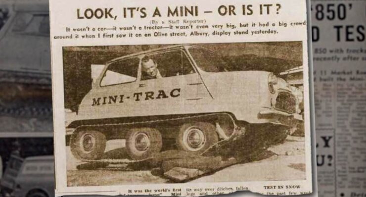 Mini-Trac Newspaper