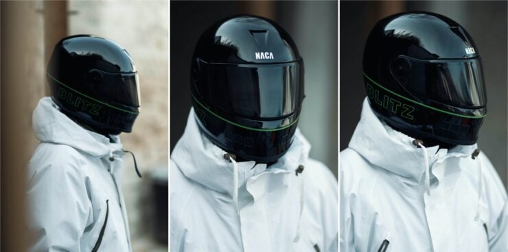 NACA x Blitz Full Face Helmet