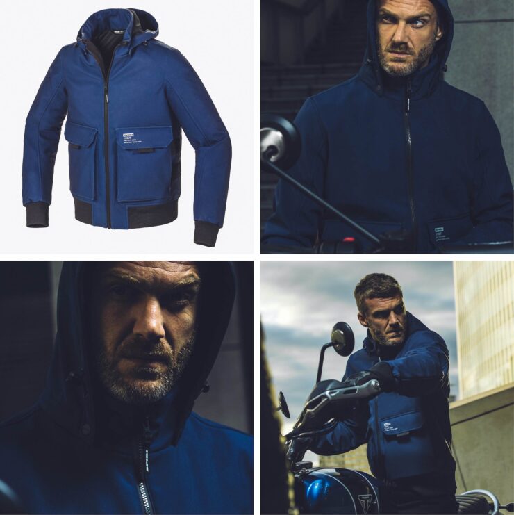 Spidi Metromover Motorcycle Jacket Blue