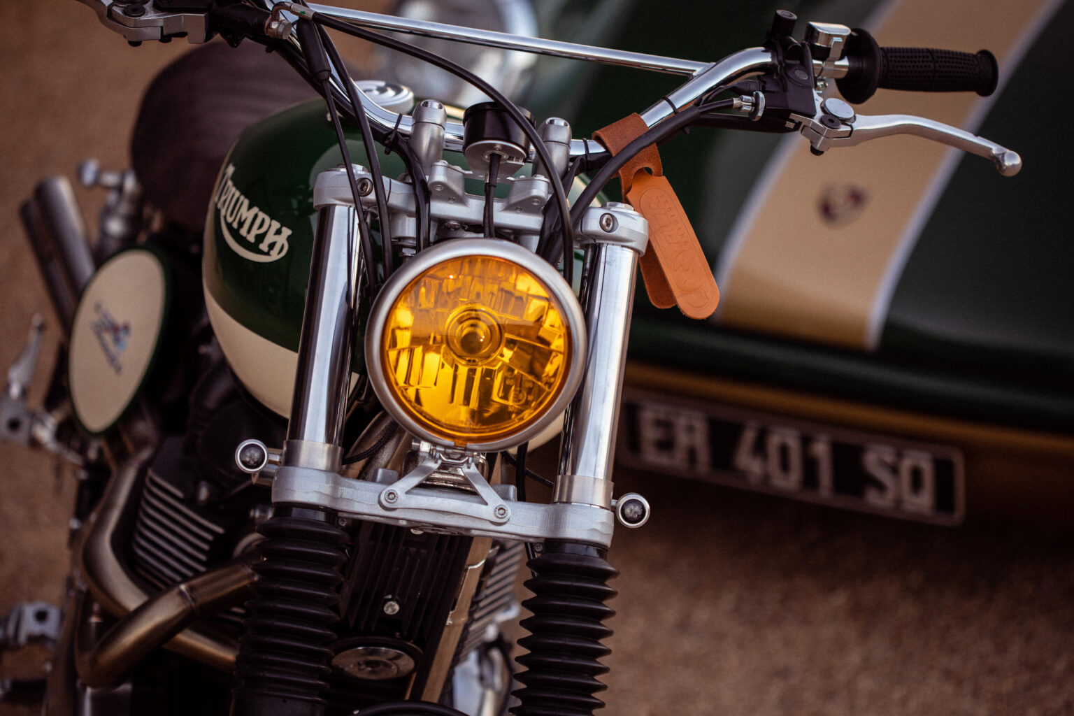 Triumph Bonneville Scrambler - The Classic Legend By FCR Original