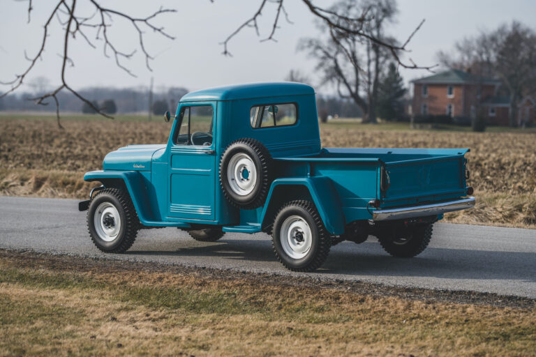 A Completely Restored 1951 Willys 4x4 Pickup Truck