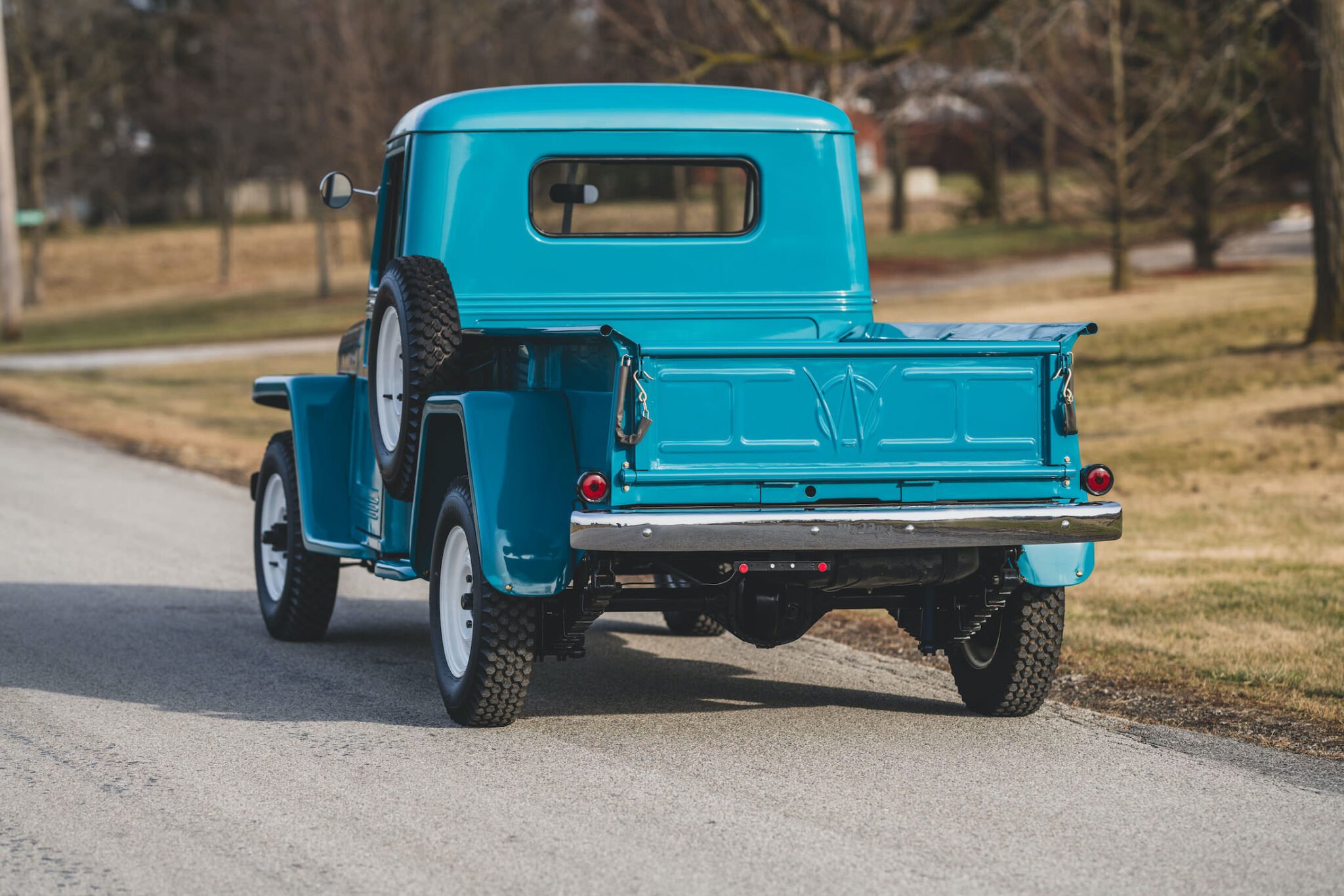 A Completely Restored 1951 Willys 4x4 Pickup Truck