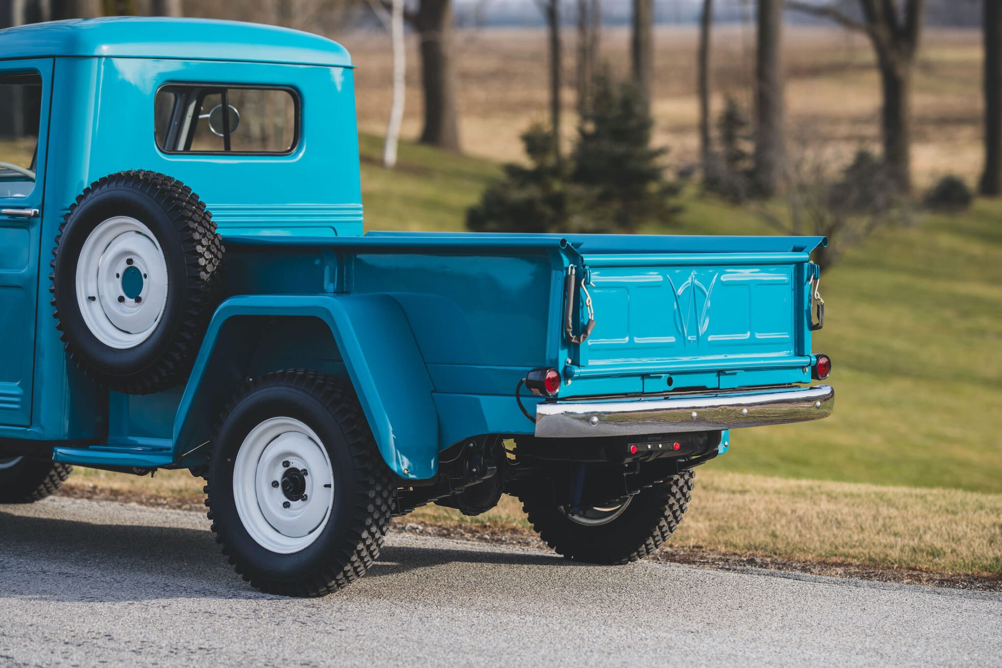 A Completely Restored 1951 Willys 4x4 Pickup Truck