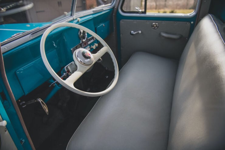 Willys 4x4 Pickup Truck Interior