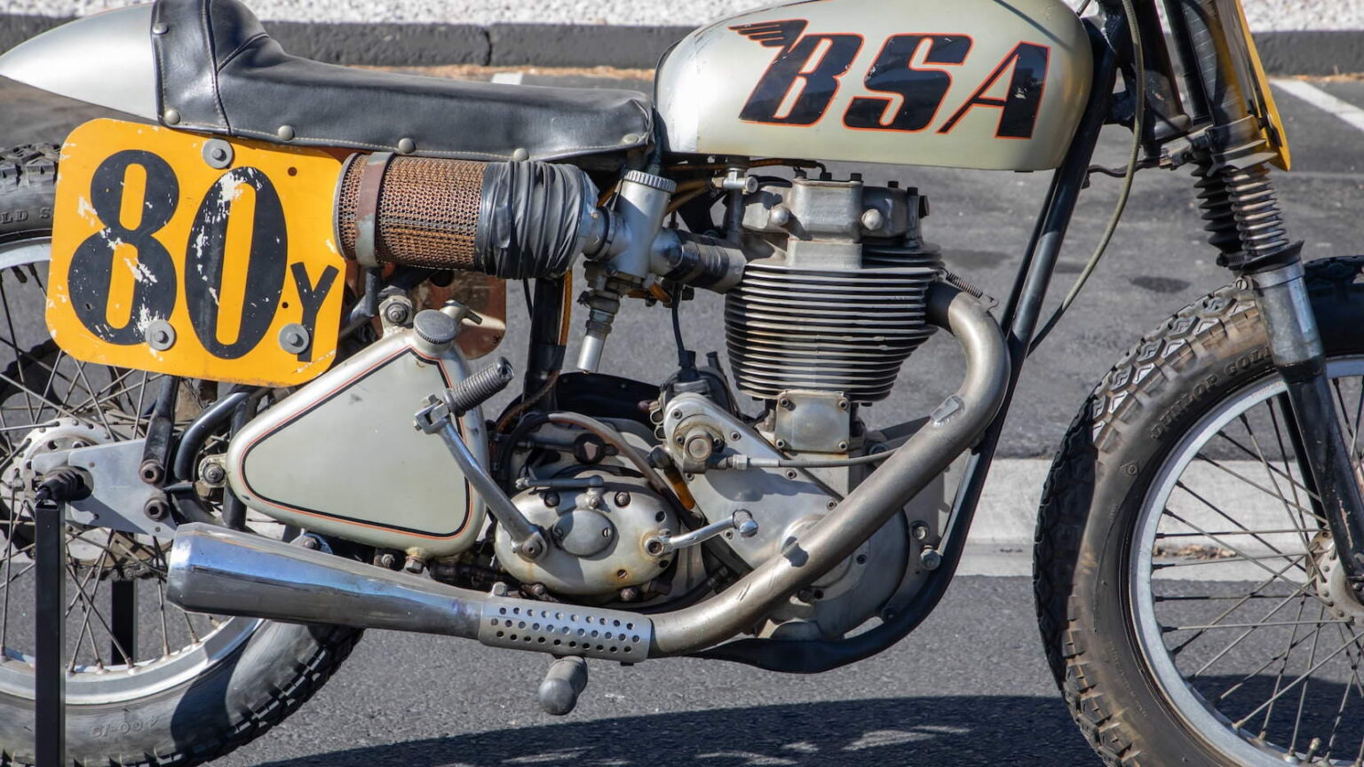 BSA Gold Star Flat Tracker – Ridden By Jim Rice From 