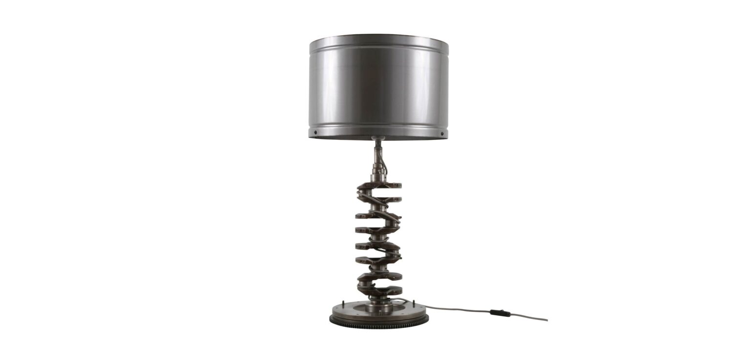 Crankshaft Table Lamp by Mullan Lighting Made In Ireland