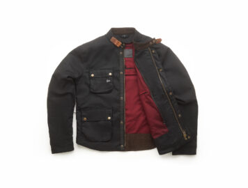 Fuel Division 2 Black Motorcycle Jacket